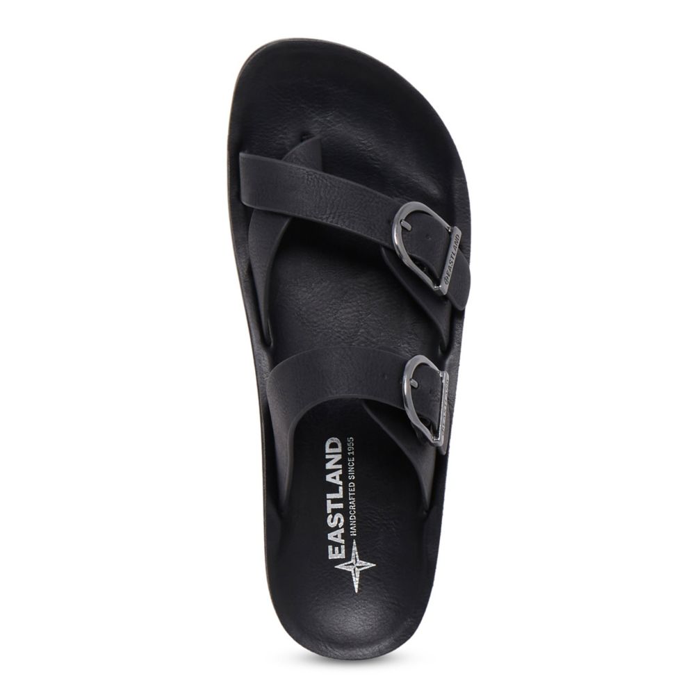 Black Womens Savannah Slide Sandal | Eastland | Rack Room Shoes