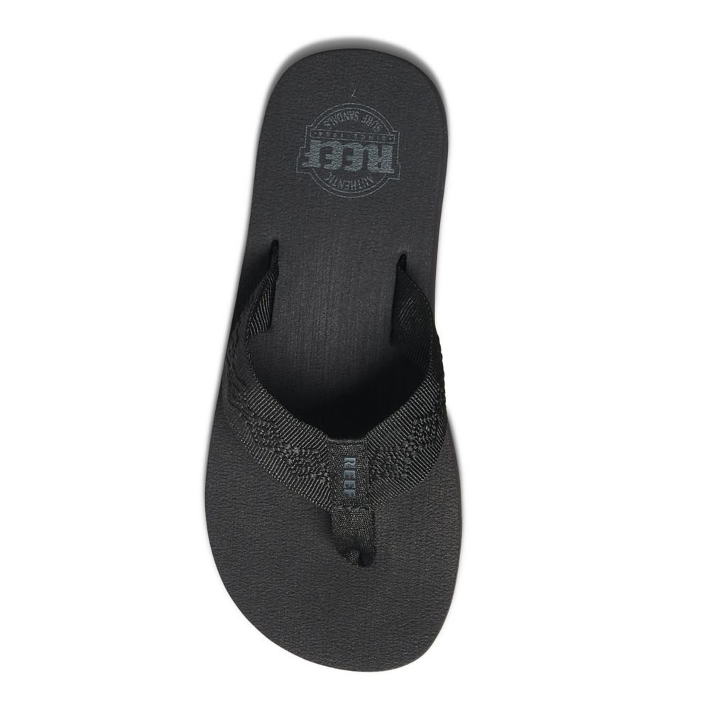 Reef sandy flip flops black hot sale