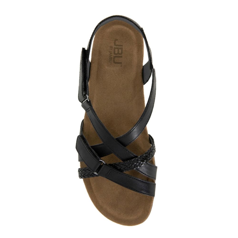 WOMENS BROOKE VEGAN FLAT SANDAL