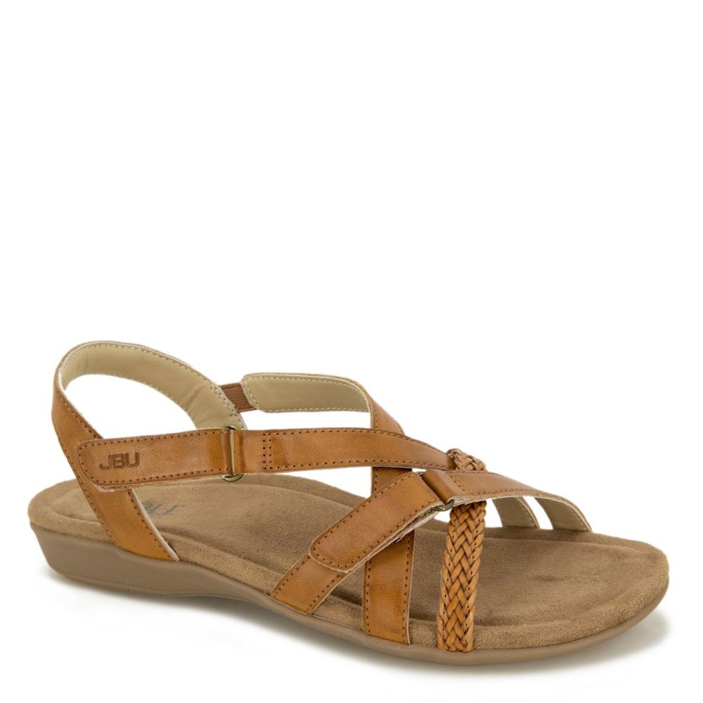 WOMENS BROOKE VEGAN FLAT SANDAL