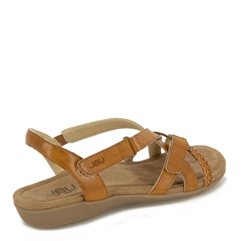 WOMENS BROOKE VEGAN FLAT SANDAL