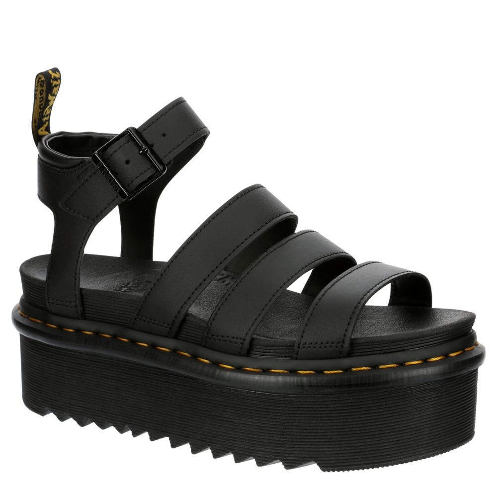 Black Womens Blaire Quad Hydro Sandal | Dr.martens | Rack Room Shoes