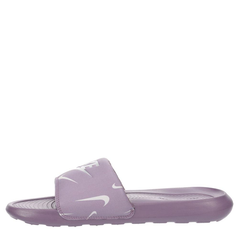 Lilac on sale nike slides