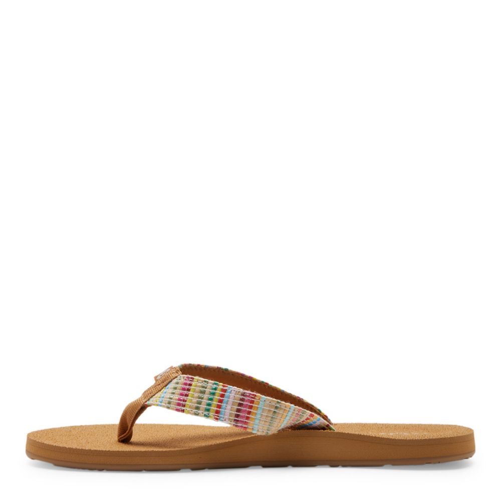 Roxy tidepool hot sale flip flops