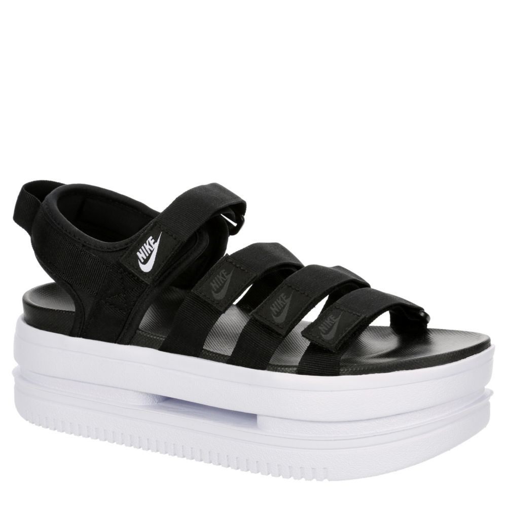 Black Nike Womens Nike Icon Classic Platform Sandal Rack Room Shoes