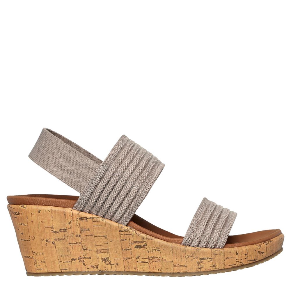 Skechers cork best sale wedge sandals