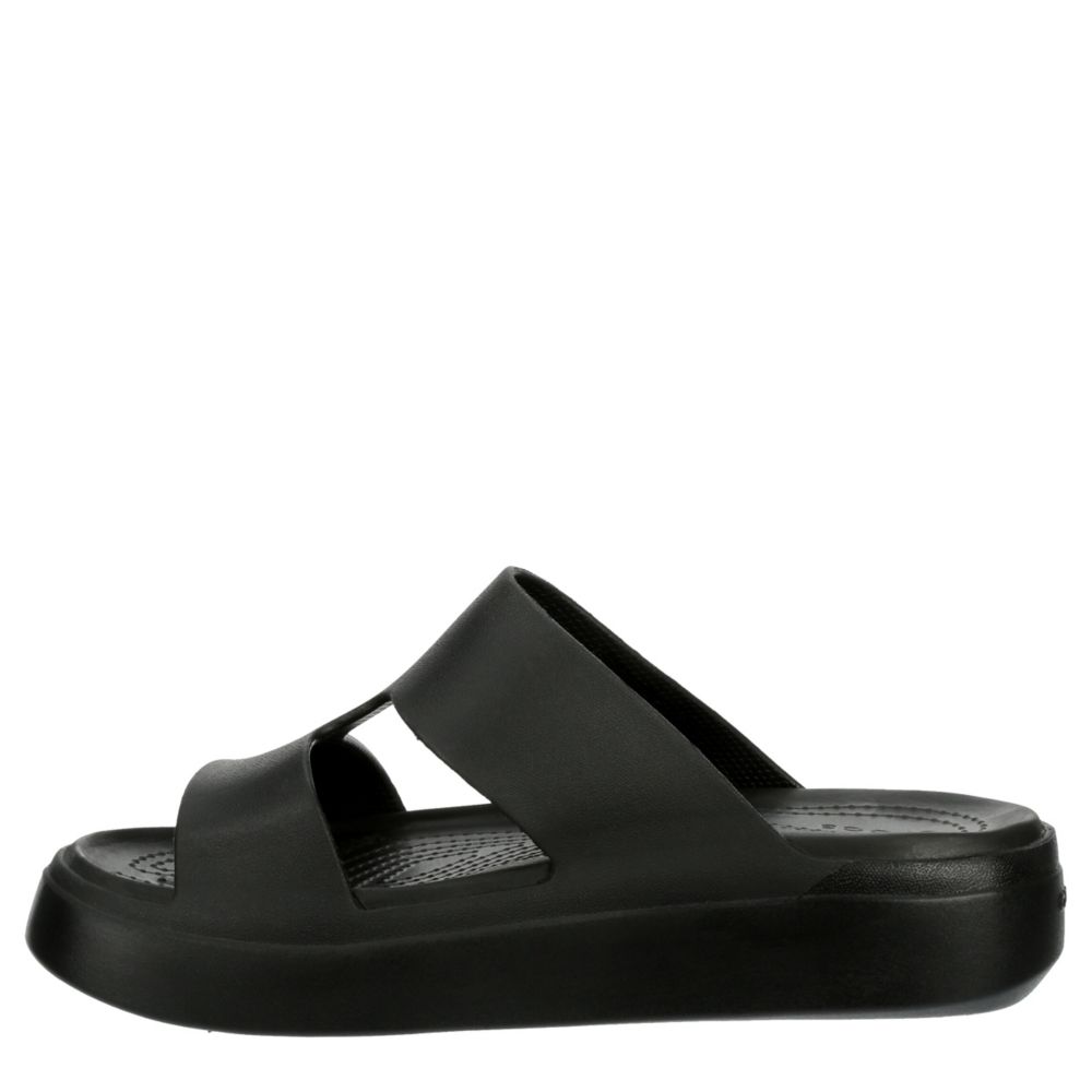 WOMENS GETAWAY H-STRAP SLIDE - BLACK