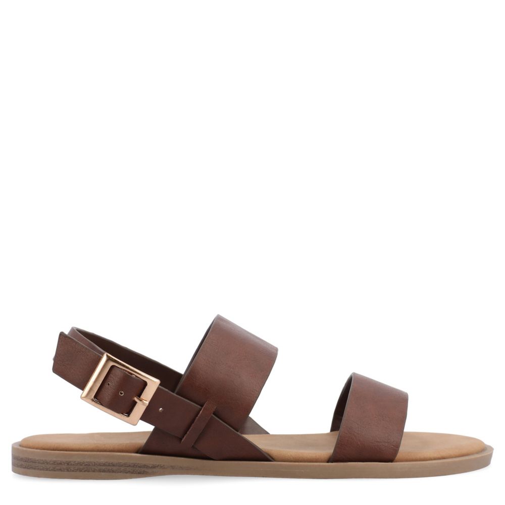 WOMENS LAVINE WIDE FLAT SANDAL