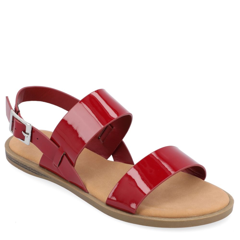 WOMENS LAVINE WIDE FLAT SANDAL