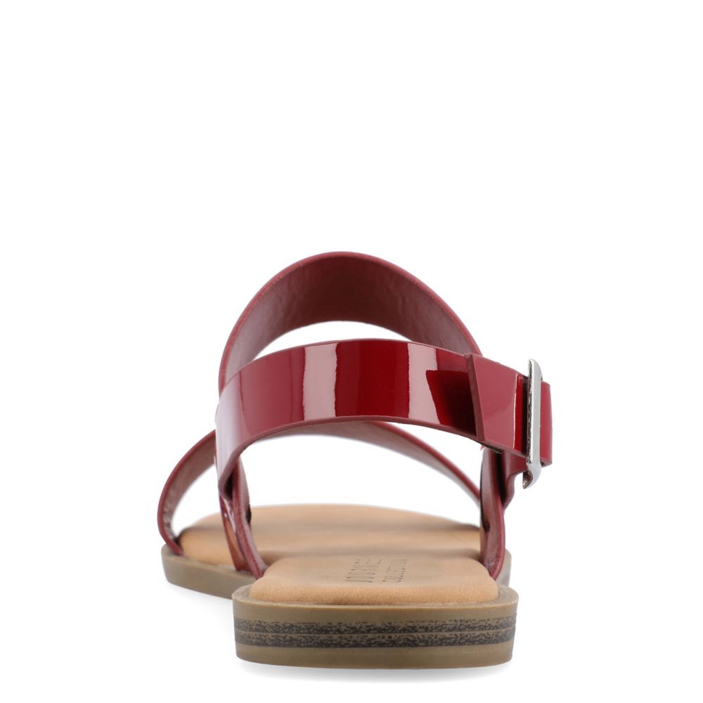 WOMENS LAVINE WIDE FLAT SANDAL