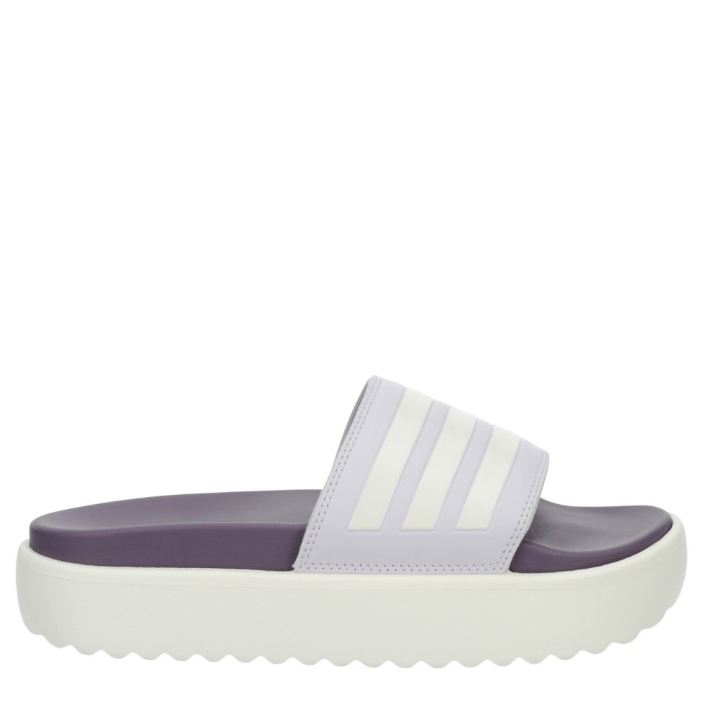 WOMENS ADILETTE PLATFORM SLIDE SANDAL