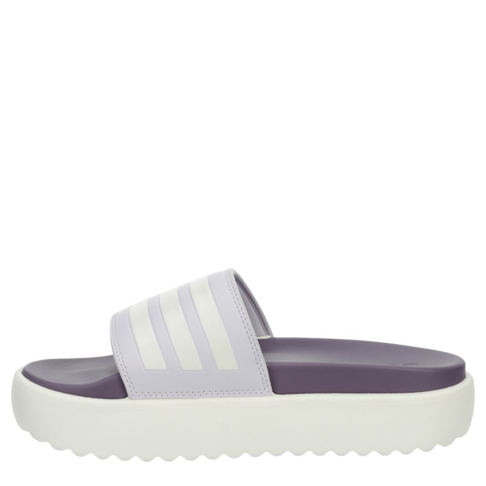 WOMENS ADILETTE PLATFORM SLIDE SANDAL