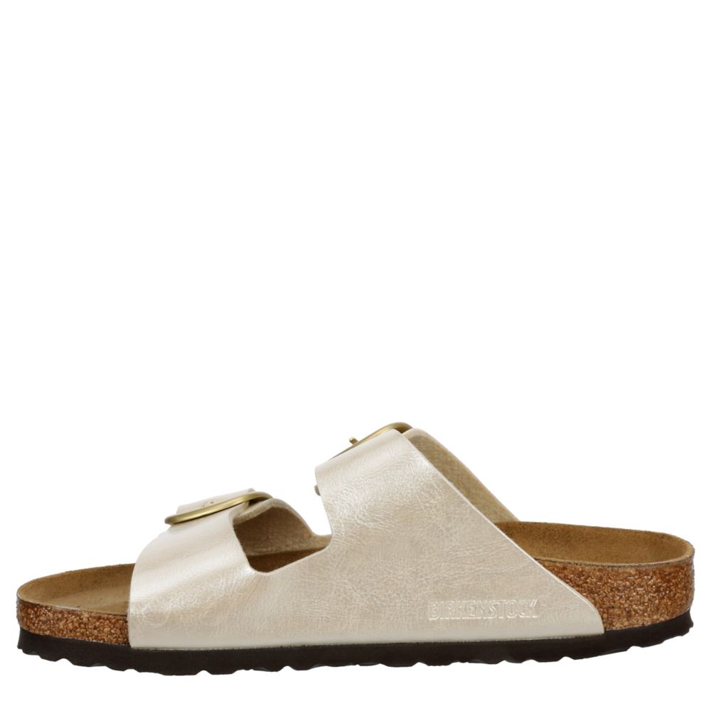 WOMENS ARIZONA BIG BUCKLE GRACEFUL FOOTBED SANDAL