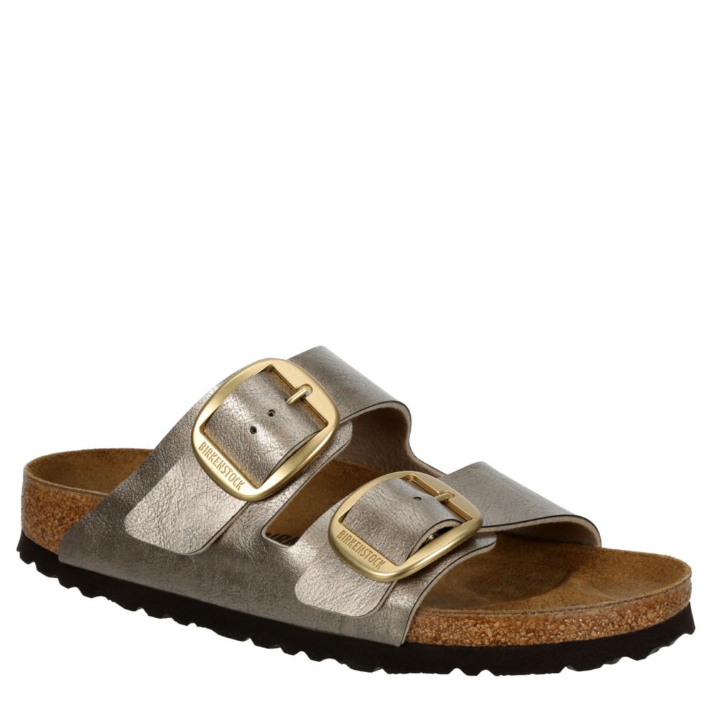 WOMENS ARIZONA BIG BUCKLE GRACEFUL FOOTBED SANDAL