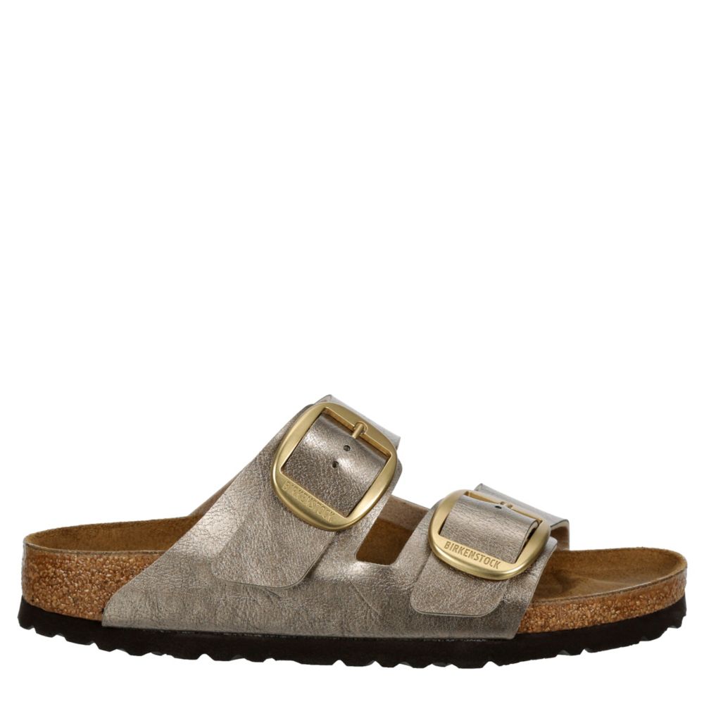 WOMENS ARIZONA BIG BUCKLE GRACEFUL FOOTBED SANDAL