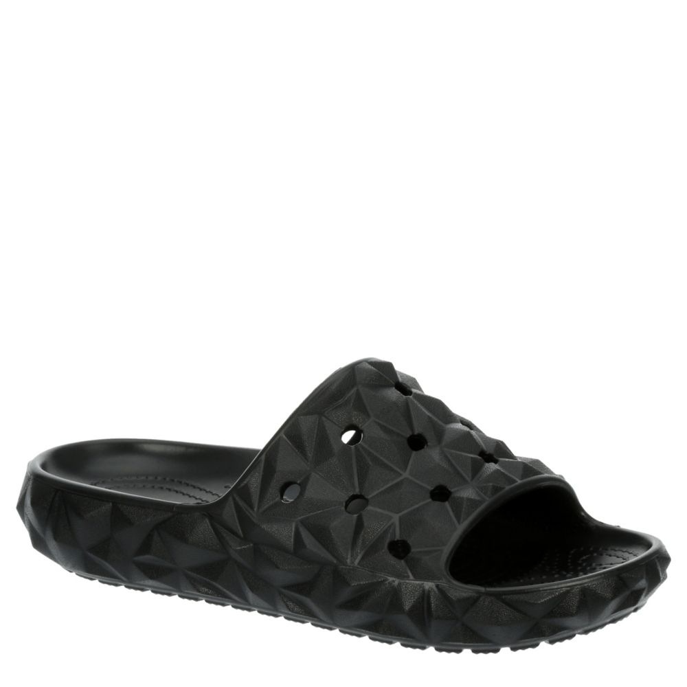 WOMENS CLASSIC GEOMETRIC SLIDE BLACK