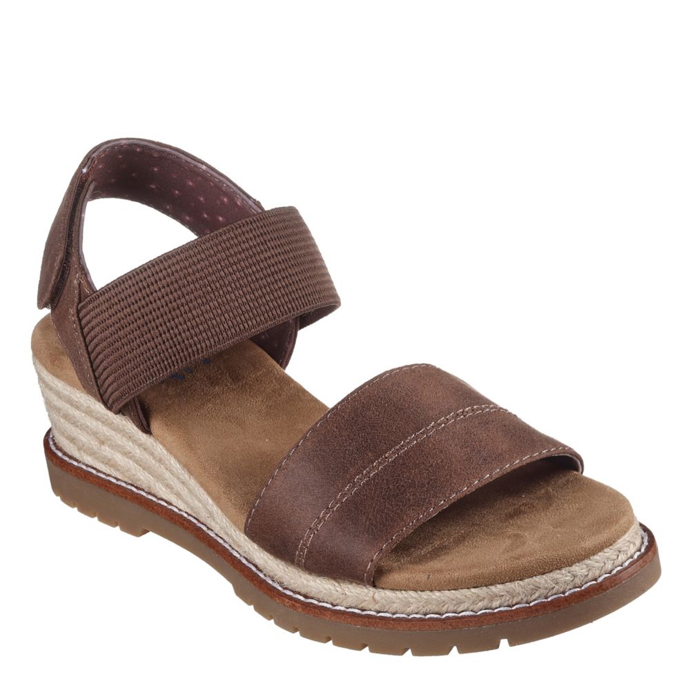 WOMENS CITY SCAPES LOW WEDGE SANDAL