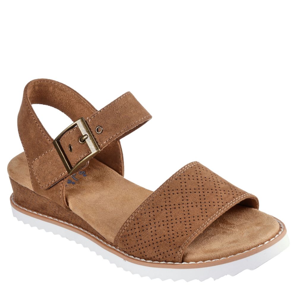 WOMENS SERENDIPITOUS LOW WEDGE SANDAL