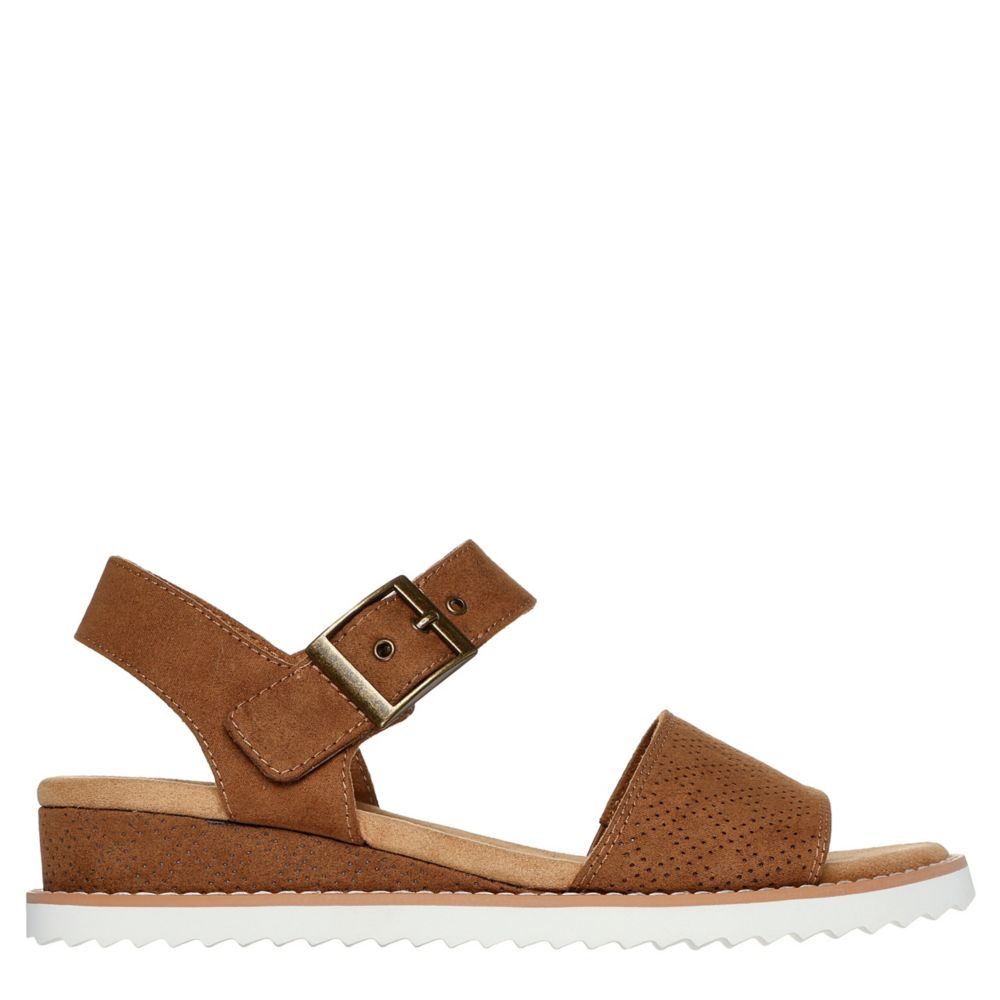 skechers low wedge sandals