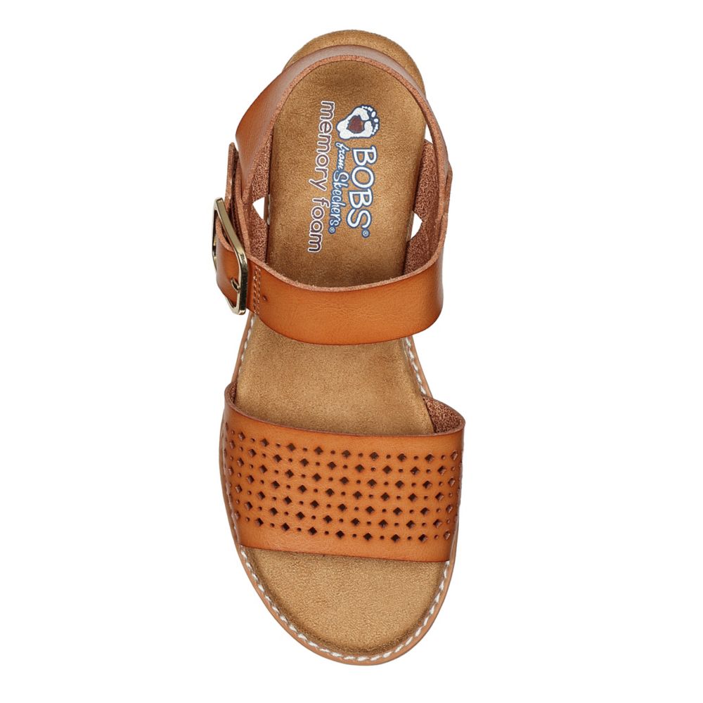 WOMENS SUNNY FLAIR LOW WEDGE SANDAL