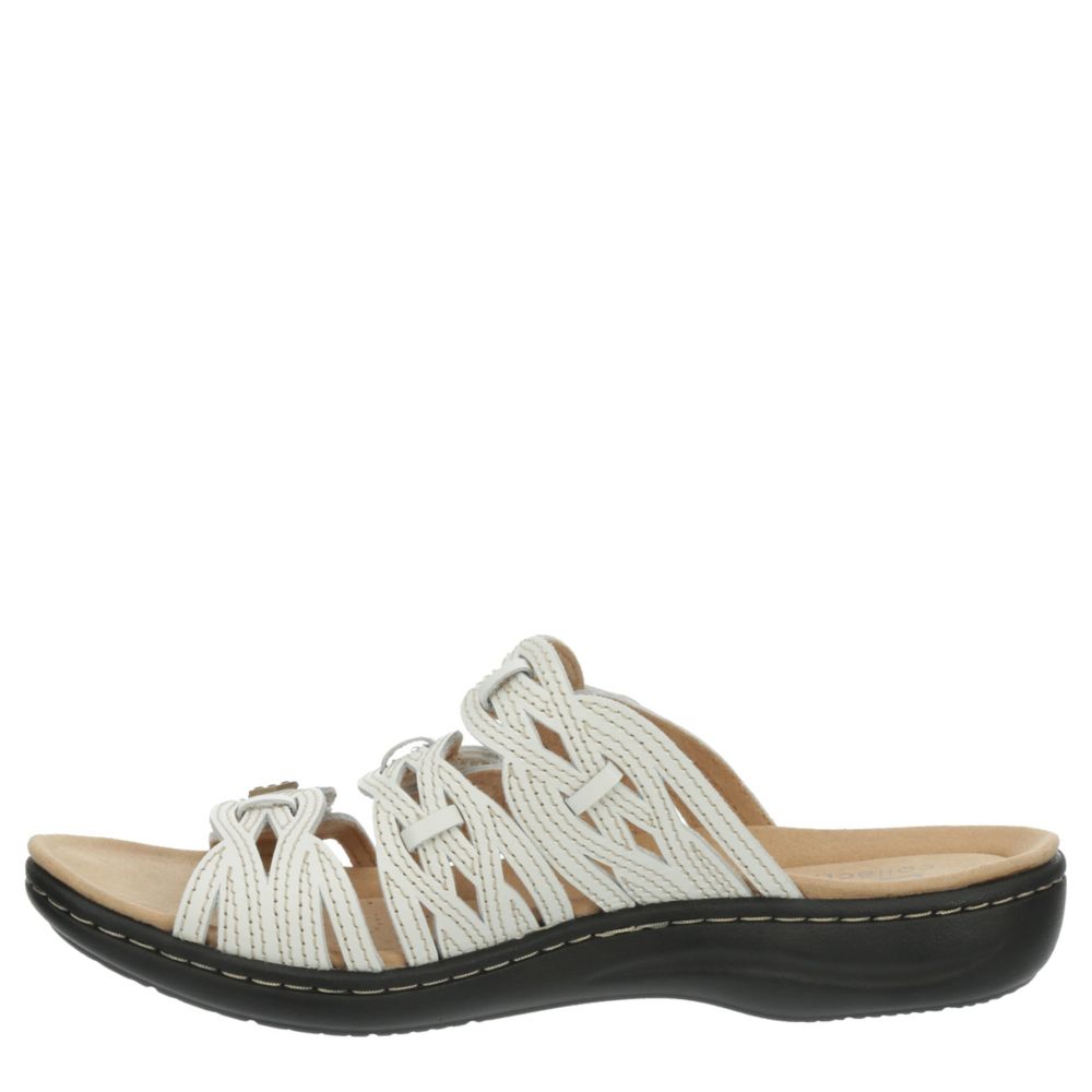 Off White Clarks Womens Laurieann Ruby Sandal | Rack Room Shoes