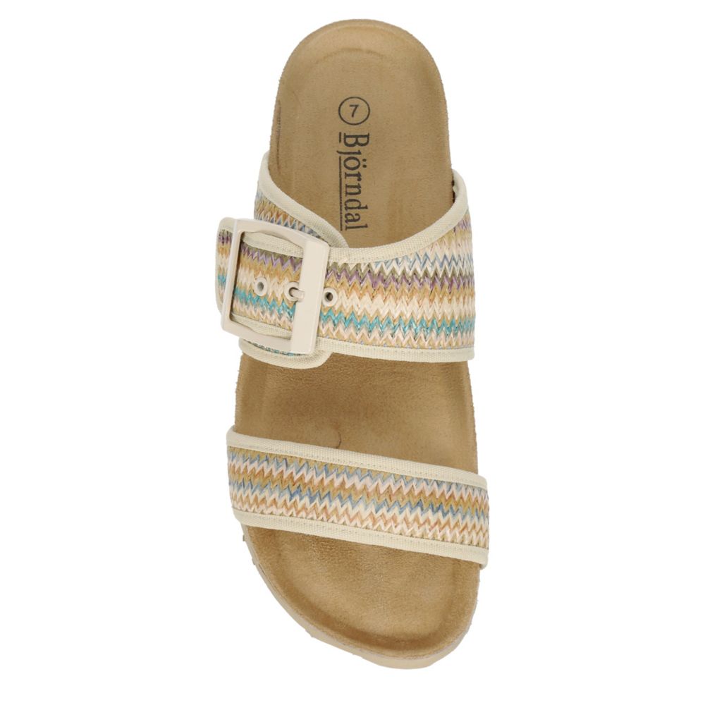 WOMENS ANNA MARIE FOOTBED SANDAL