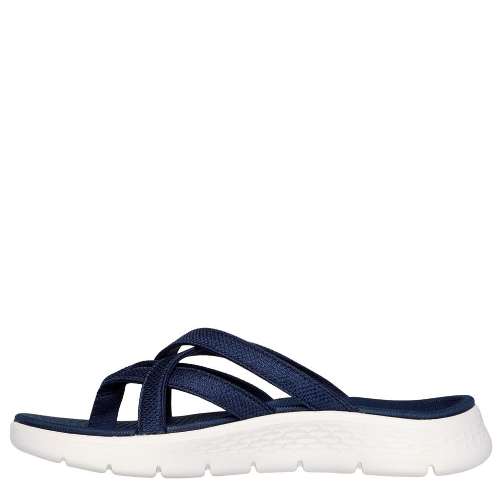 Skechers on the go flip flops navy sales