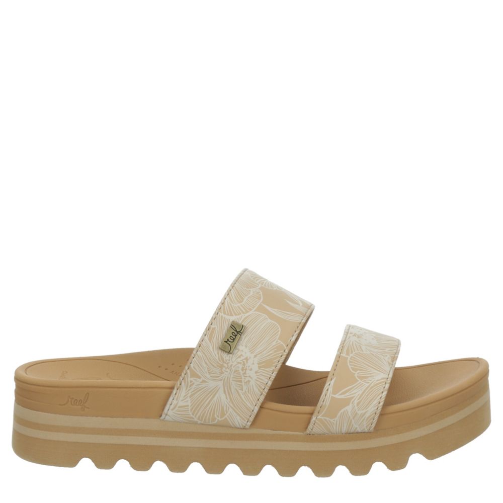 WOMENS BANDED HORIZON HI SLIDE SANDAL