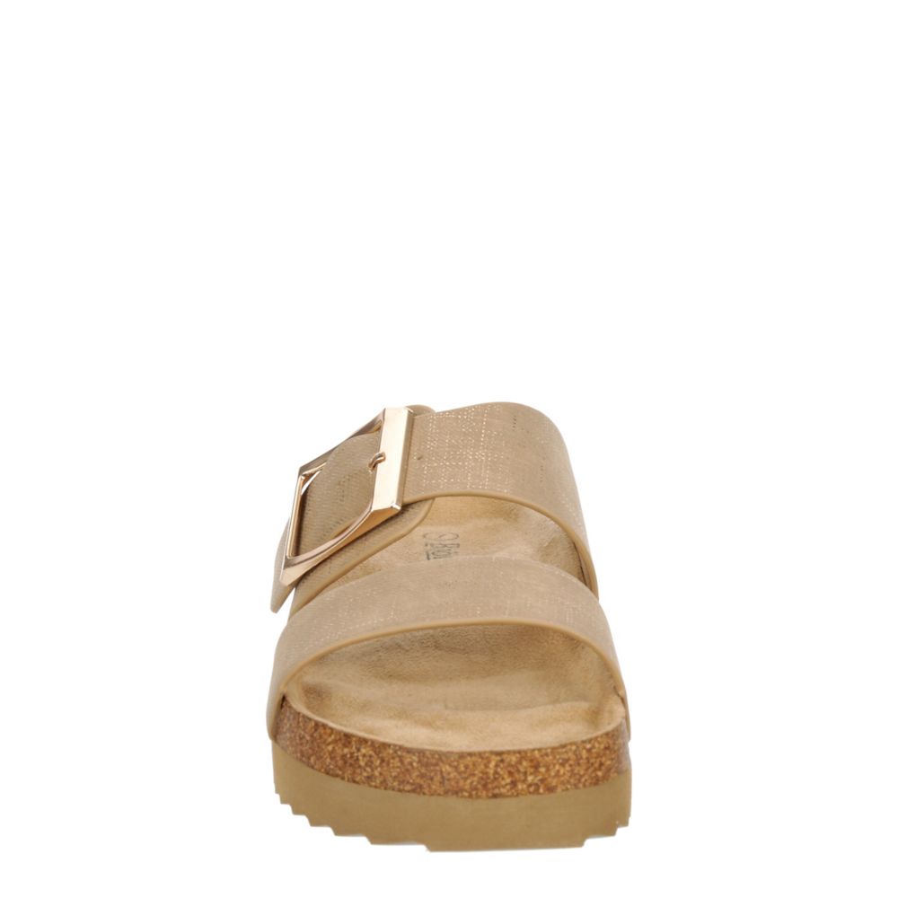 WOMENS CLARA FOOTBED SANDAL