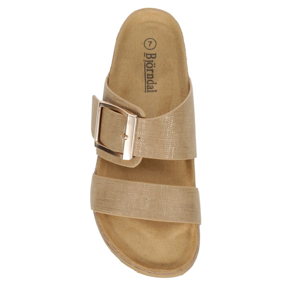 WOMENS CLARA FOOTBED SANDAL