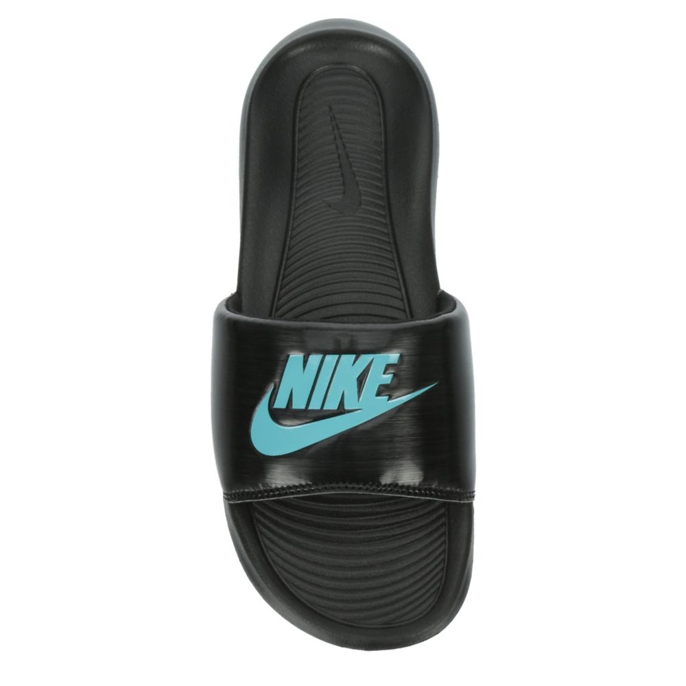 NIKE WOMENS VICTORI ONE SLIDE SANDAL BLACK