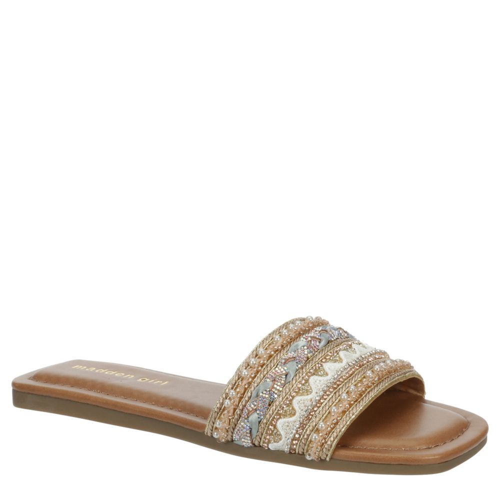 WOMENS THREAD SLIDE SANDAL