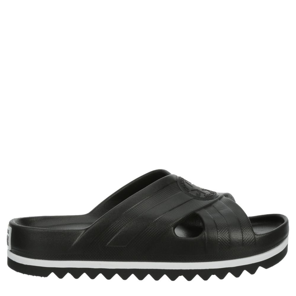 Black Converse Womens Star Lounge Slide Sandal | Rack Room Shoes