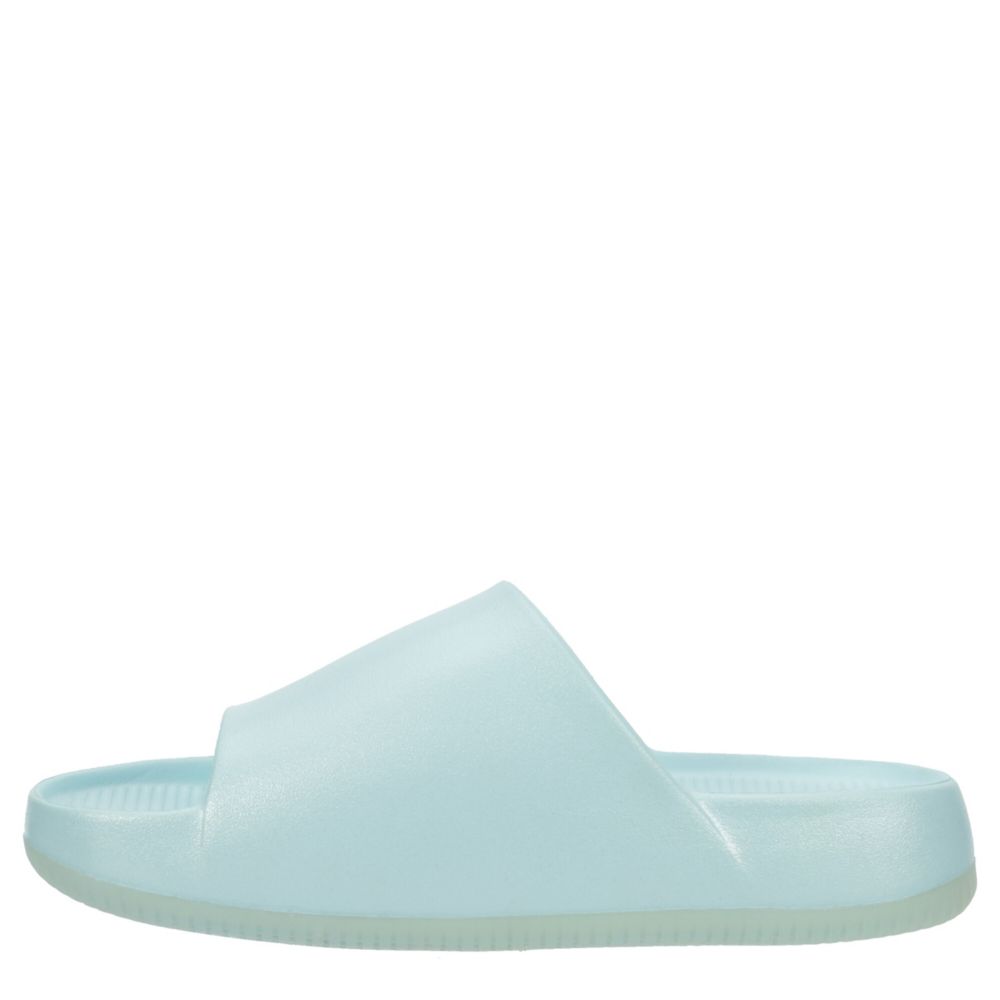 Light Blue Nike Womens Calm Slide Sandal | Rack Room Shoes