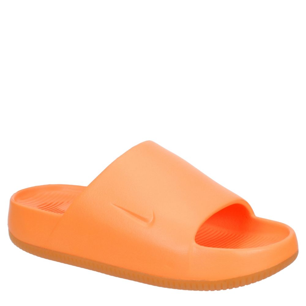 Orange Nike Womens Calm Slide Sandal | Rack Room Shoes