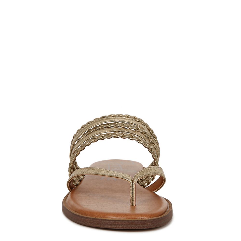 WOMENS CARY-WOVEN SLIDE SANDAL