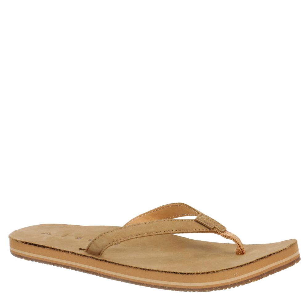 Reef leather flip flops womens online