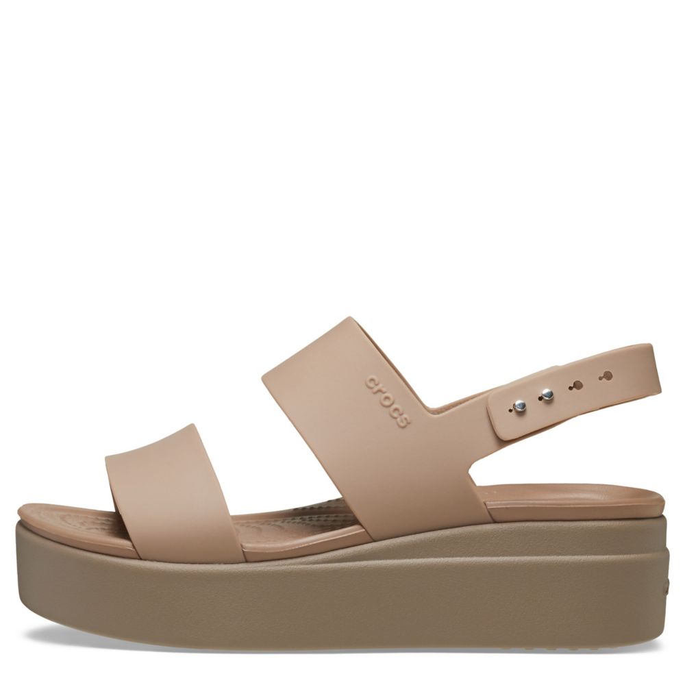 WOMENS BROOKLYN LOW SANDAL - LATTE