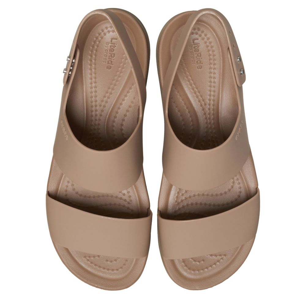 WOMENS BROOKLYN LOW SANDAL - LATTE