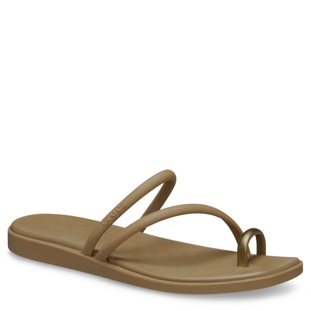 WOMENS MIAMI METALLIC TOE LOOP SANDAL