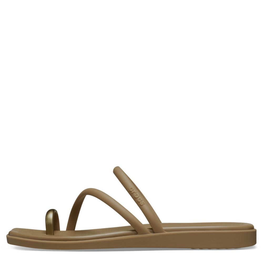 WOMENS MIAMI METALLIC TOE LOOP SANDAL