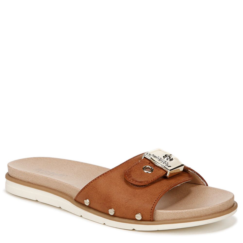 WOMENS NICE ICONIC FLAT SLIDE SANDAL