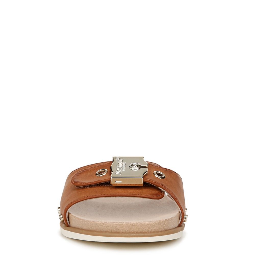 WOMENS NICE ICONIC FLAT SLIDE SANDAL