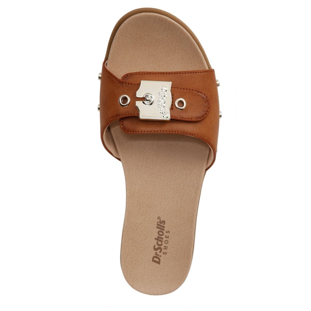 WOMENS NICE ICONIC FLAT SLIDE SANDAL