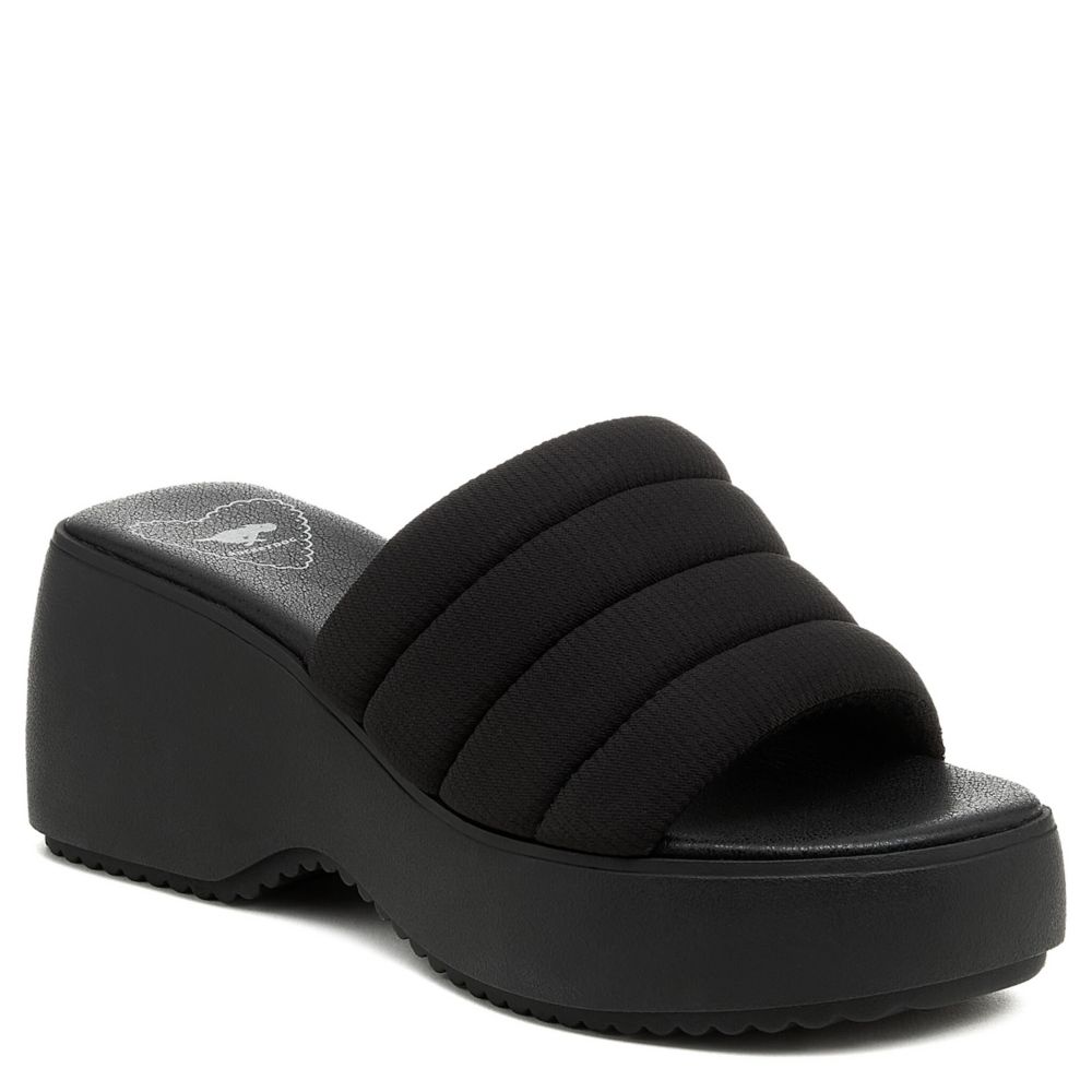 WOMENS LOUNGE WEDGE SANDAL