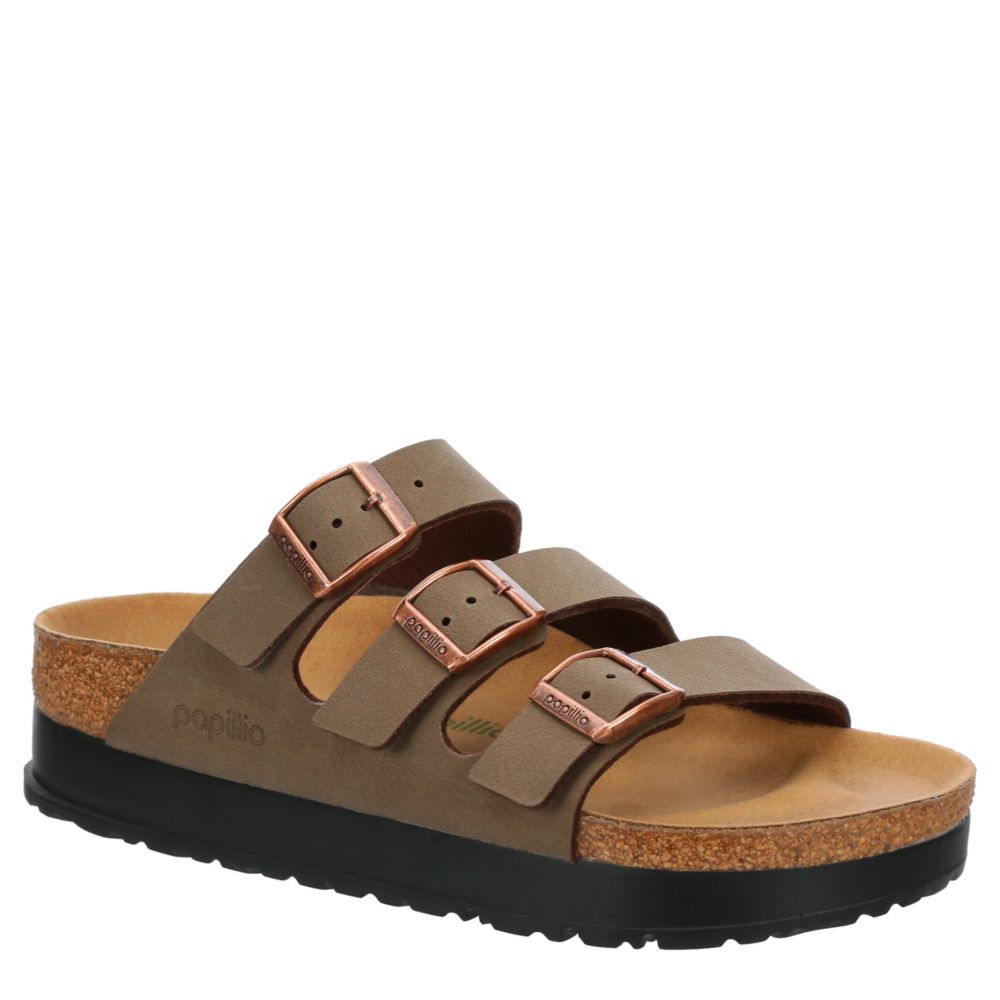 WOMENS FLORIDA III PLATFORM FLEX VEGAN SANDAL BY PAPILLIO