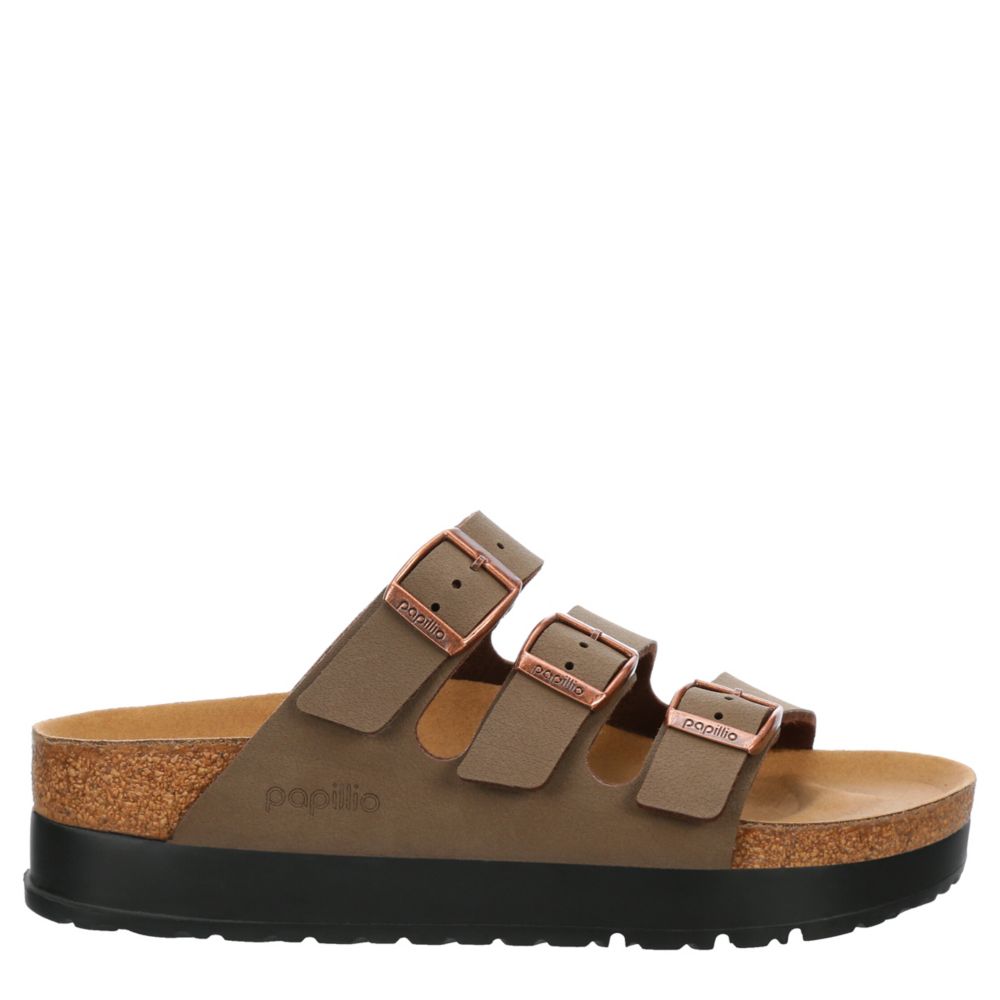 WOMENS FLORIDA III PLATFORM FLEX VEGAN SANDAL BY PAPILLIO