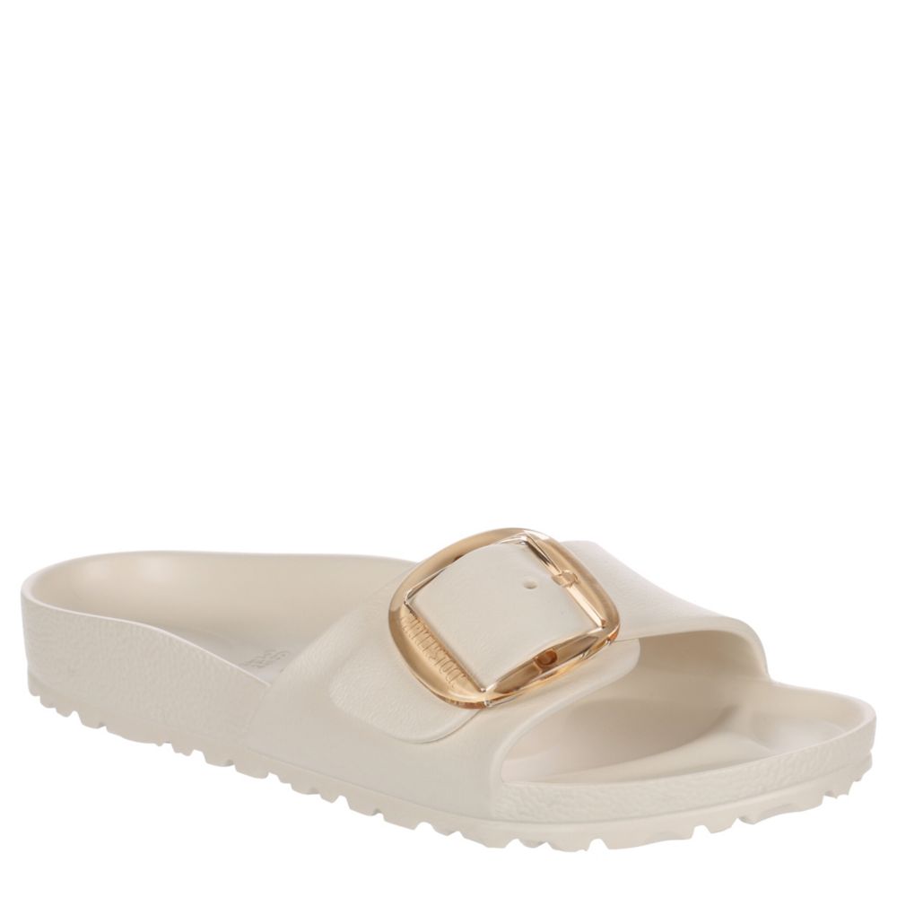 WOMENS MADRID ESSENTIALS BIG BUCKLE SLIDE SANDAL