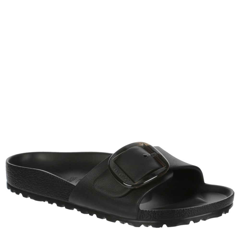 WOMENS MADRID ESSENTIALS BIG BUCKLE SLIDE SANDAL