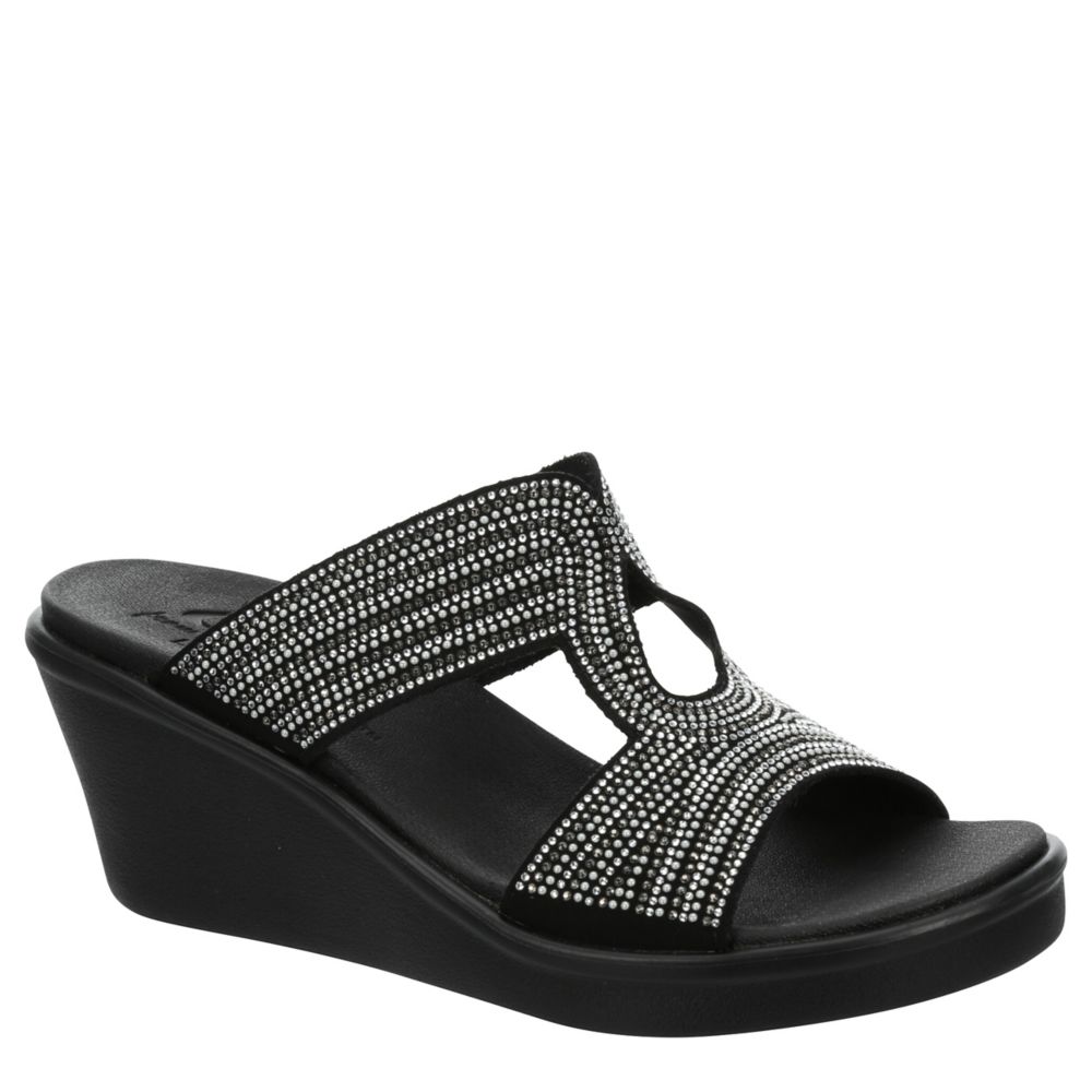 WOMENS RUMBLE ON WEDGE SANDAL